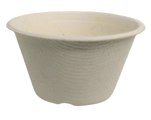 2oz Round Unbleached Plant Fiber Sauce Cup | 2000 Pcs/Case